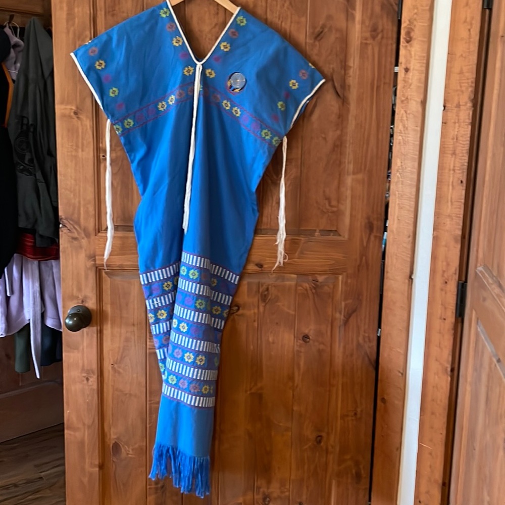 Traditional handmade embroidery dress